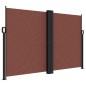 vidaXL Seitenmarkise Ausziehbar Braun 160x1000 cm vidaXL Seitenmarkise Ausziehbar Braun 160x1000 cm