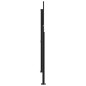 vidaXL Seitenmarkise Ausziehbar Braun 160x1000 cm vidaXL Seitenmarkise Ausziehbar Braun 160x1000 cm
