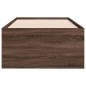 vidaXL Tagesbett Schubladen Braun Eiche-Optik 75x190 cm Holzwerkstoff vidaXL Tagesbett Schubladen Braun Eiche-Optik 75x190 cm Holzwerkstoff