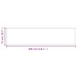 vidaXL Balkonsichtschutz Sandfarben 75x300 cm 100 % Polyester-Oxford vidaXL Balkonsichtschutz Sandfarben 75x300 cm 100 % Polyester-Oxford