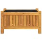 vidaXL Pflanzkübel mit Einlage 54x31x30 cm Massivholz Akazie vidaXL Pflanzkübel mit Einlage 54x31x30 cm Massivholz Akazie