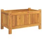 vidaXL Pflanzkübel mit Einlage 54x31x30 cm Massivholz Akazie vidaXL Pflanzkübel mit Einlage 54x31x30 cm Massivholz Akazie