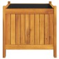 vidaXL Pflanzkübel mit Einlage 42x42x40 cm Massivholz Akazie vidaXL Pflanzkübel mit Einlage 42x42x40 cm Massivholz Akazie