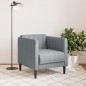 vidaXL Sessel Hellgrau Stoff vidaXL Sessel Hellgrau Stoff