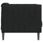 vidaXL Sessel Schwarz Stoff vidaXL Sessel Schwarz Stoff