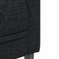 vidaXL Sessel Schwarz Stoff vidaXL Sessel Schwarz Stoff