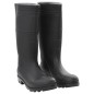 vidaXL Gummistiefel Schwarz Größe 44 PVC vidaXL Gummistiefel Schwarz Größe 44 PVC