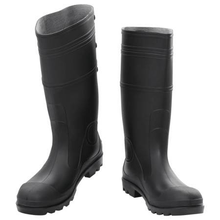 vidaXL Gummistiefel Schwarz Größe 44 PVC