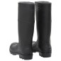 vidaXL Gummistiefel Schwarz Größe 44 PVC vidaXL Gummistiefel Schwarz Größe 44 PVC