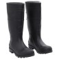 vidaXL Gummistiefel Schwarz Größe 42 PVC vidaXL Gummistiefel Schwarz Größe 42 PVC