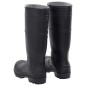 vidaXL Gummistiefel Schwarz Größe 42 PVC vidaXL Gummistiefel Schwarz Größe 42 PVC