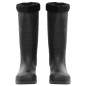 vidaXL Gummistiefel mit Herausnehmbarem Innenfutter Schwarz Gr. 45 PVC vidaXL Gummistiefel mit Herausnehmbarem Innenfutter Schwarz Gr. 45 PVC