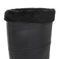 vidaXL Gummistiefel mit Herausnehmbarem Innenfutter Schwarz Gr. 45 PVC vidaXL Gummistiefel mit Herausnehmbarem Innenfutter Schwarz Gr. 45 PVC