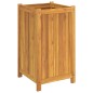 vidaXL Pflanzkübel mit Einlage 42x42x75 cm Massivholz Akazie vidaXL Pflanzkübel mit Einlage 42x42x75 cm Massivholz Akazie