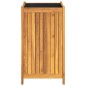 vidaXL Pflanzkübel mit Einlage 42x42x75 cm Massivholz Akazie vidaXL Pflanzkübel mit Einlage 42x42x75 cm Massivholz Akazie