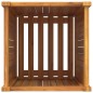 vidaXL Pflanzkübel mit Einlage 42x42x75 cm Massivholz Akazie vidaXL Pflanzkübel mit Einlage 42x42x75 cm Massivholz Akazie