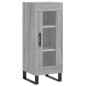 Highboard Grau Sonoma 34,5x34x180 cm Holzwerkstoff Highboard Grau Sonoma 34,5x34x180 cm Holzwerkstoff