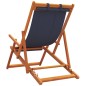 vidaXL Strandstühle 2 Stk. Klappbar Blau Stoff vidaXL Strandstühle 2 Stk. Klappbar Blau Stoff