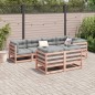 vidaXL 7-tlg. Garten-Sofagarnitur mit Kissen Massivholz Douglasie vidaXL 7-tlg. Garten-Sofagarnitur mit Kissen Massivholz Douglasie