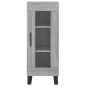 Highboard Grau Sonoma 34,5x34x180 cm Holzwerkstoff Highboard Grau Sonoma 34,5x34x180 cm Holzwerkstoff