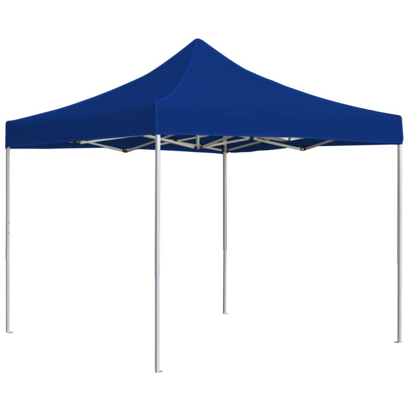 vidaXL Profi-Partyzelt Faltbar Aluminium 3x3 m Blau vidaXL Profi-Partyzelt Faltbar Aluminium 3x3 m Blau