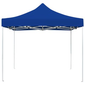 vidaXL Profi-Partyzelt Faltbar Aluminium 3x3 m Blau