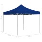 vidaXL Profi-Partyzelt Faltbar Aluminium 3x3 m Blau vidaXL Profi-Partyzelt Faltbar Aluminium 3x3 m Blau