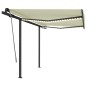 Gelenkarmmarkise mit LED 3x2,5 m Creme Gelenkarmmarkise mit LED 3x2,5 m Creme