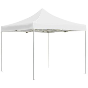 vidaXL Profi-Partyzelt Faltbar Aluminium 2x2 m Weiß