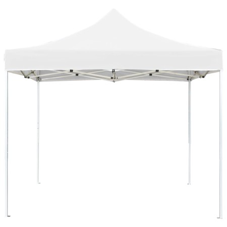 vidaXL Profi-Partyzelt Faltbar Aluminium 2x2 m Weiß