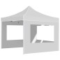vidaXL Profi-Partyzelt Faltbar mit Wänden Aluminium 2×2m Weiß vidaXL Profi-Partyzelt Faltbar mit Wänden Aluminium 2×2m Weiß