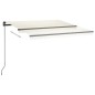 Gelenkarmmarkise mit LED 3x2,5 m Creme Gelenkarmmarkise mit LED 3x2,5 m Creme