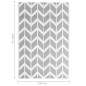 vidaXL Outdoor-Teppich Grau 120x180 cm PP vidaXL Outdoor-Teppich Grau 120x180 cm PP