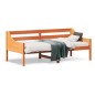vidaXL Tagesbett Wachsbraun 75x190 cm Massivholz Kiefer vidaXL Tagesbett Wachsbraun 75x190 cm Massivholz Kiefer