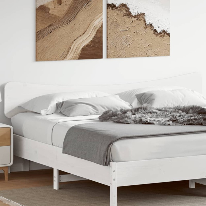 vidaXL Kopfteil Weiß 200 cm Massivholz Kiefer vidaXL Kopfteil Weiß 200 cm Massivholz Kiefer