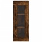 Highboard Räuchereiche 34,5x34x180 cm Holzwerkstoff Highboard Räuchereiche 34,5x34x180 cm Holzwerkstoff