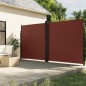 vidaXL Seitenmarkise Ausziehbar Braun 200x1000 cm vidaXL Seitenmarkise Ausziehbar Braun 200x1000 cm