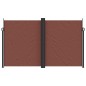vidaXL Seitenmarkise Ausziehbar Braun 200x1000 cm vidaXL Seitenmarkise Ausziehbar Braun 200x1000 cm