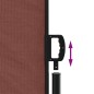vidaXL Seitenmarkise Ausziehbar Braun 200x1000 cm vidaXL Seitenmarkise Ausziehbar Braun 200x1000 cm