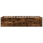 vidaXL Tagesbett mit Schubladen Räuchereiche 75x190 cm Holzwerkstoff vidaXL Tagesbett mit Schubladen Räuchereiche 75x190 cm Holzwerkstoff