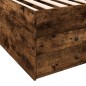 vidaXL Tagesbett mit Schubladen Räuchereiche 75x190 cm Holzwerkstoff vidaXL Tagesbett mit Schubladen Räuchereiche 75x190 cm Holzwerkstoff