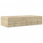 vidaXL Tagesbett mit Schubladen Sonoma-Eiche 75x190 cm Holzwerkstoff vidaXL Tagesbett mit Schubladen Sonoma-Eiche 75x190 cm Holzwerkstoff