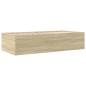 vidaXL Tagesbett mit Schubladen Sonoma-Eiche 75x190 cm Holzwerkstoff vidaXL Tagesbett mit Schubladen Sonoma-Eiche 75x190 cm Holzwerkstoff