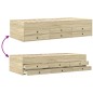 vidaXL Tagesbett mit Schubladen Sonoma-Eiche 75x190 cm Holzwerkstoff vidaXL Tagesbett mit Schubladen Sonoma-Eiche 75x190 cm Holzwerkstoff