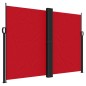 vidaXL Seitenmarkise Ausziehbar Rot 180x1000 cm vidaXL Seitenmarkise Ausziehbar Rot 180x1000 cm