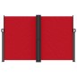vidaXL Seitenmarkise Ausziehbar Rot 160x1000 cm vidaXL Seitenmarkise Ausziehbar Rot 160x1000 cm