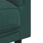 vidaXL Sofa mit Kissen 2-Sitzer Dunkelgrün Samt vidaXL Sofa mit Kissen 2-Sitzer Dunkelgrün Samt