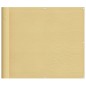 vidaXL Balkon-Sichtschutz Sandfarben 90x800 cm 100% Polyester-Oxford vidaXL Balkon-Sichtschutz Sandfarben 90x800 cm 100% Polyester-Oxford