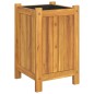vidaXL Pflanzkübel mit Einlage 31x31x50 cm Massivholz Akazie vidaXL Pflanzkübel mit Einlage 31x31x50 cm Massivholz Akazie