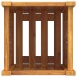 vidaXL Pflanzkübel mit Einlage 31x31x50 cm Massivholz Akazie vidaXL Pflanzkübel mit Einlage 31x31x50 cm Massivholz Akazie